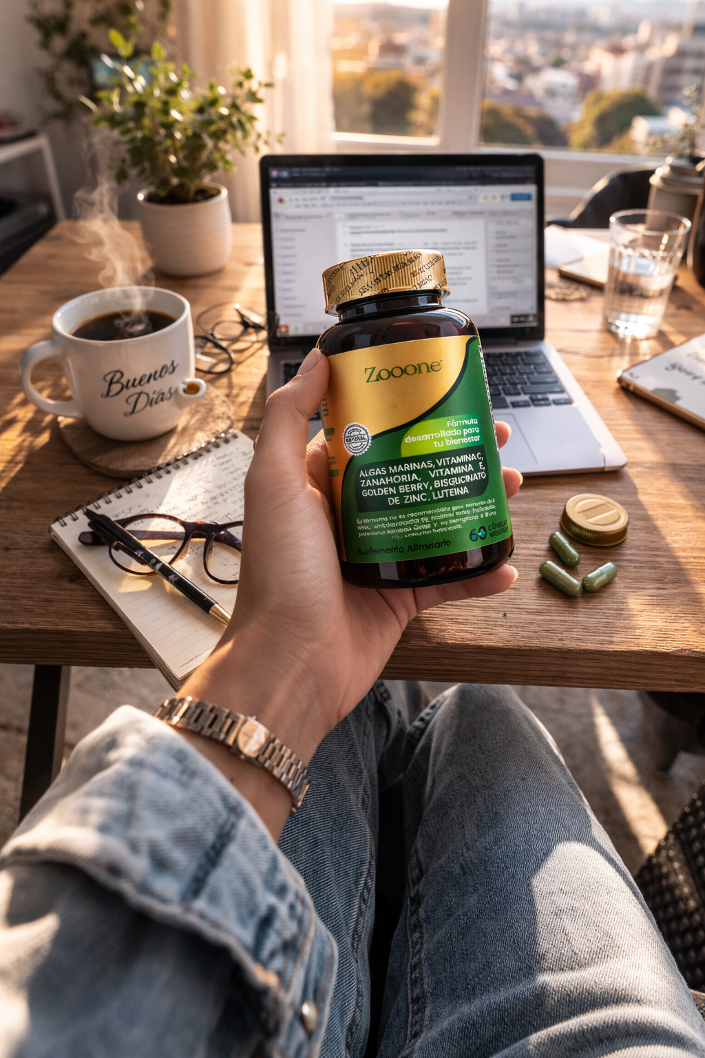 ZOOONE ,LA CÁPSULA QUE ESTÁ SALVANDO LA VISIÓN DE QUIENES PASAN HORAS EN EL CELULAR 👁️✨