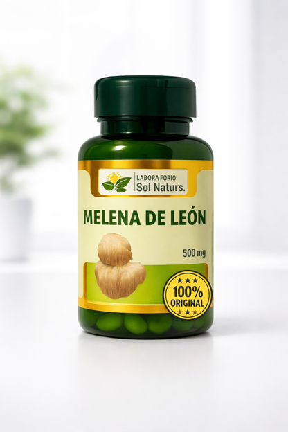 MELENA DE LEÓN 500MG | CLARIDAD MENTAL Y ENFOQUE NATURAL