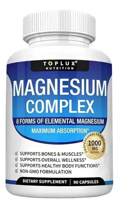 Magnesio 1000mg — Duerme Profundo, Despierta Sin Cansancio